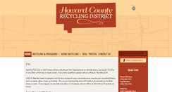 Desktop Screenshot of countyrecycling.org
