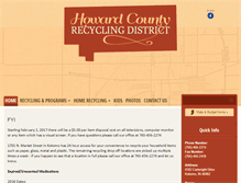 Tablet Screenshot of countyrecycling.org